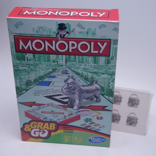 hasbro grab and go monopoly มือ1 กล่องเก่า 010223