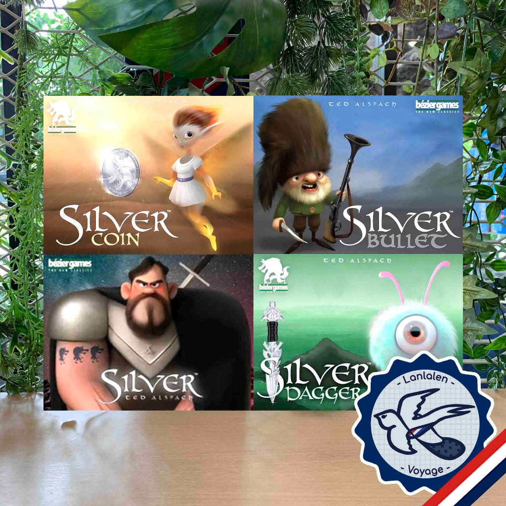 [Clearance] Silver / Silver Bullet / Silver Coin / Silver Dagger [Boardgame]