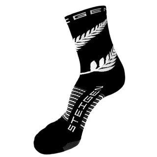 STEIGEN RUNNING SOCKS 3/4 LENGTH ลาย NEW ZEALAND - ถุงเท้าวิ่ง เนื้อผ้ายืดหยุ่น