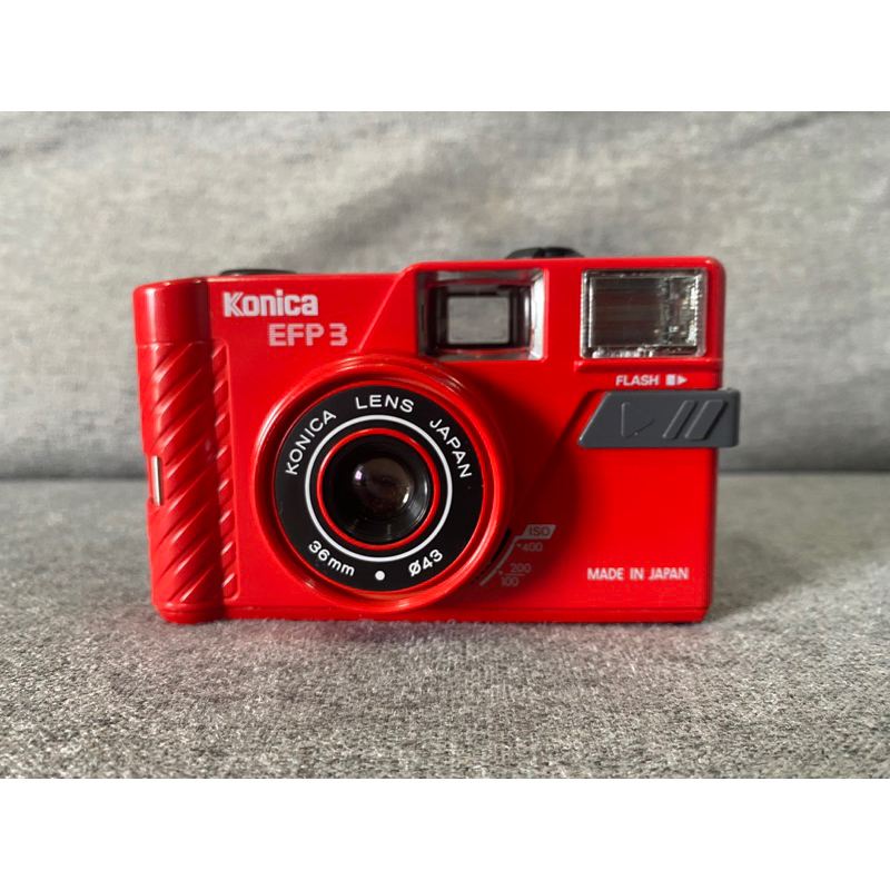 กล้องฟิล์ม Konica EFP 3 สีแดง