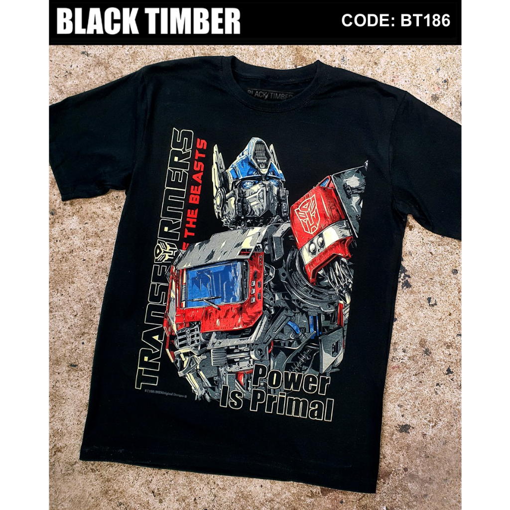BT 119 Thanos Endgame เสื้อยืด สีดำ BT Black Timber T-Shirt ผ้าคอตตอน สกรีนลายแน่น S M L XL XXL
