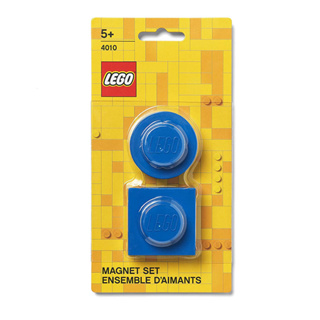 LEGO Magnet Set Round and Square (Blue) ชุด แม็กเน็ต ติดตู้เย็น เลโก้ สีน้ำเงิน
