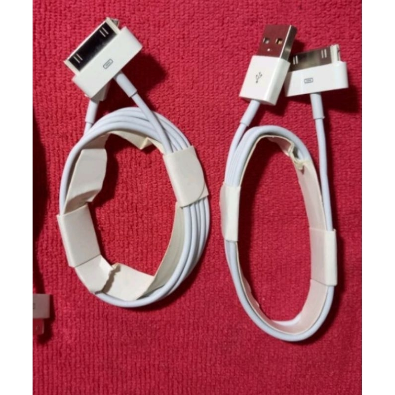 สาย 30 pin สายเทียบ สำหรับ ชาร์ท ซิ้ง สำหรับ ipod iphone รูปที่ 3