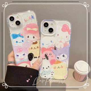 🔥สไตล์ใหม่🔥เคสไอโฟน iphone 11 14 Pro Max น่ารัก น่าสนใจ การ์ตูน ป้องกันการตก เคส iphone 12 13 Pro Case for iPhone