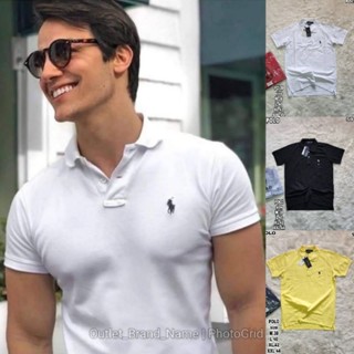 เสื้อโปโล POLO Ralph Lauren Custom Slim Fit Polo-Shirt ส่งฟรี