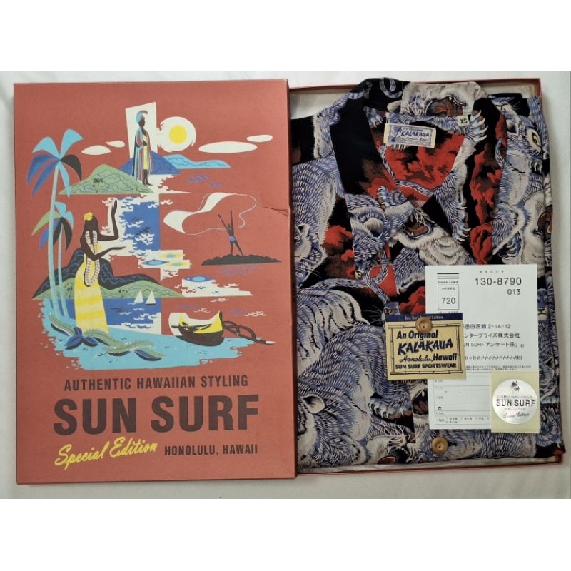 SUN SURF Special Edition“ONE HUNDRED TIGER” KALAKAUA XS