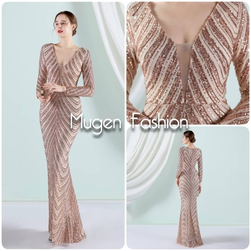 🚨Mugen Fashion ชุดราตรี ชุดออกงาน เกรดพรีเมี่ยม งานสวยตรงปกแน่นอนค่ะ
