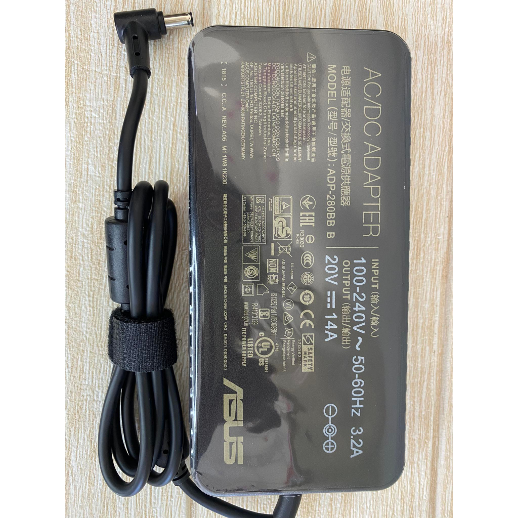 280W 20V14A laptop ASUS MSI G703GI 280W for charger B RGB 8SF