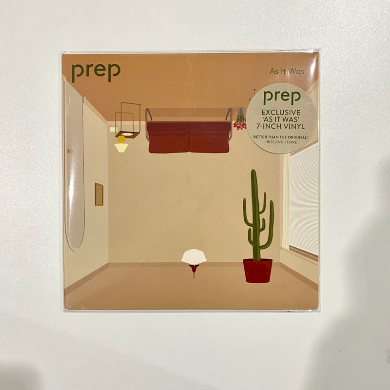 แผ่นเสียง Prep - As It Was 7" (สภาพใหม่)