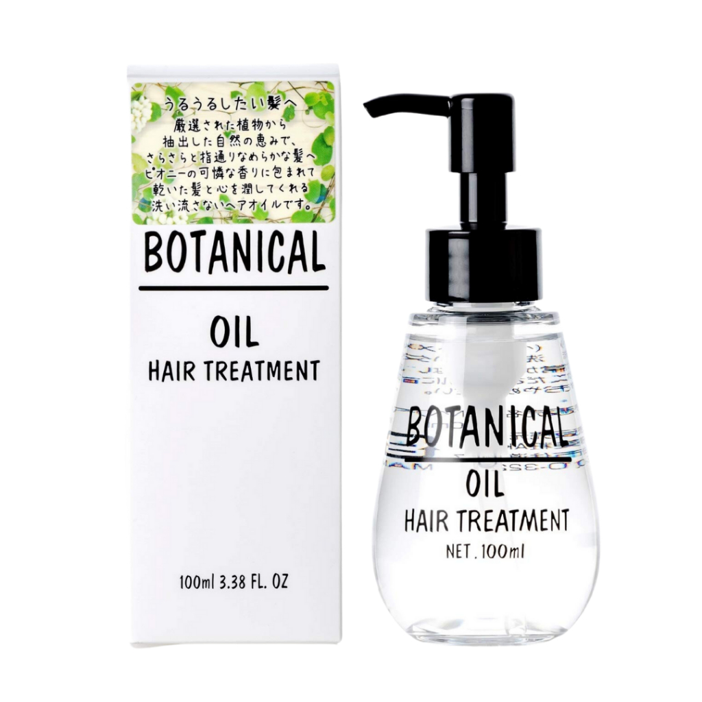 Bisho AKARI Botanical oil hair treatment ทรีทเม้นท์บำรุงเส้นผมญี่ปุ่น สารสกัดธรรมชาติ ไม่ต้องล้างออก 100 ml.