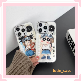 🎁ส่งของขวัญ🎁เคสไอโฟน สำหรับ 11 13 for iPhone Case 14 12 Pro Max น่าสนใจ การ์ตูน ตลก กันกระแทก ปกป้อง เคสโทรศัพท์