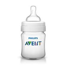 Philips Avent ขวดนมพร้อมจุกนมซิลิโคน รุ่นแอนตี้โคลิคพร้อมแอร์ฟรีเวนท์ ขนาด 4 ออนซ์ จำนวน 1 ขวด