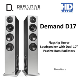 Definitive Technology Demand D17 Piano Black