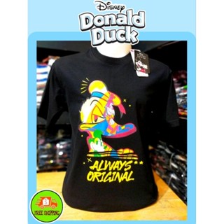 เสื้อ ลาย DonaldDuck ลิขสิทธิ์แท้ สีดำ (MK-064)