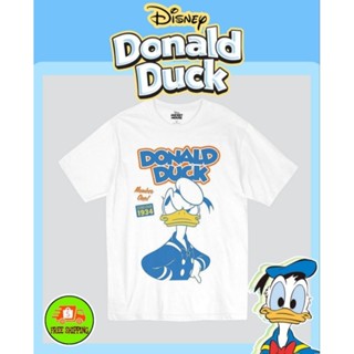 เสื้อDisney ลาย Donald Duck สีขาว (MK-098)