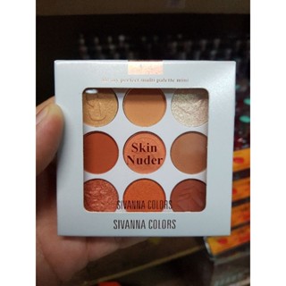 HF 198 เบอร์ 04 ทาตา 9 สี skin nuder sivannacolors