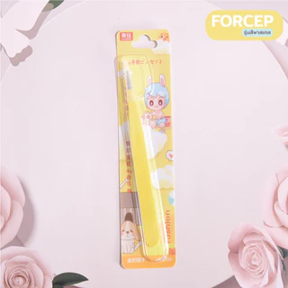 🇹🇭 พร้อมส่ง 🇹🇭 ฟอร์เซป คีมคีบแสตนเลส คีมคีบสติ๊กเกอร์ สติกเกอร์ปลายโค้ง ปลายตรง สิ่งของขนาดเล็ก มีหลายสี