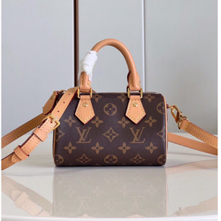 [ทักแชทก่อนสั่งซื้อ] LV Nano Speedy รุ่นขายดี อุปกรณ์ครบ fullset