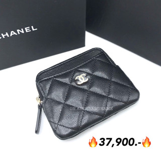 New chanel square zippy card holder รุ่นฮิต หายาก