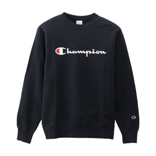 CHAMPION MEN - JP เสื้อสเวตเตอร์ผู้ชาย-ไซส์เอเชีย CREW NECK SWEATSHIRT  C3-Q002-370