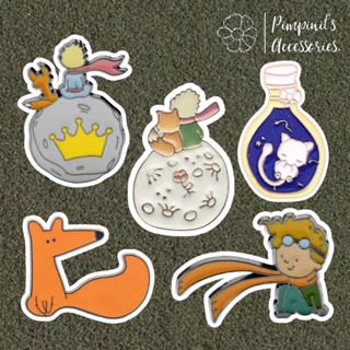 ʕ •ᴥ•ʔ ✿ พร้อมส่ง : เข็มกลัดเซ็ทเจ้าชายน้อย | The Little Prince - Le Petit Prince Enamel Brooch Pin Set.