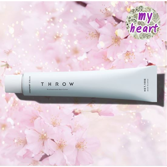 Throw Comfort Color สีผมถาวรสำหรับปิดผมขาว