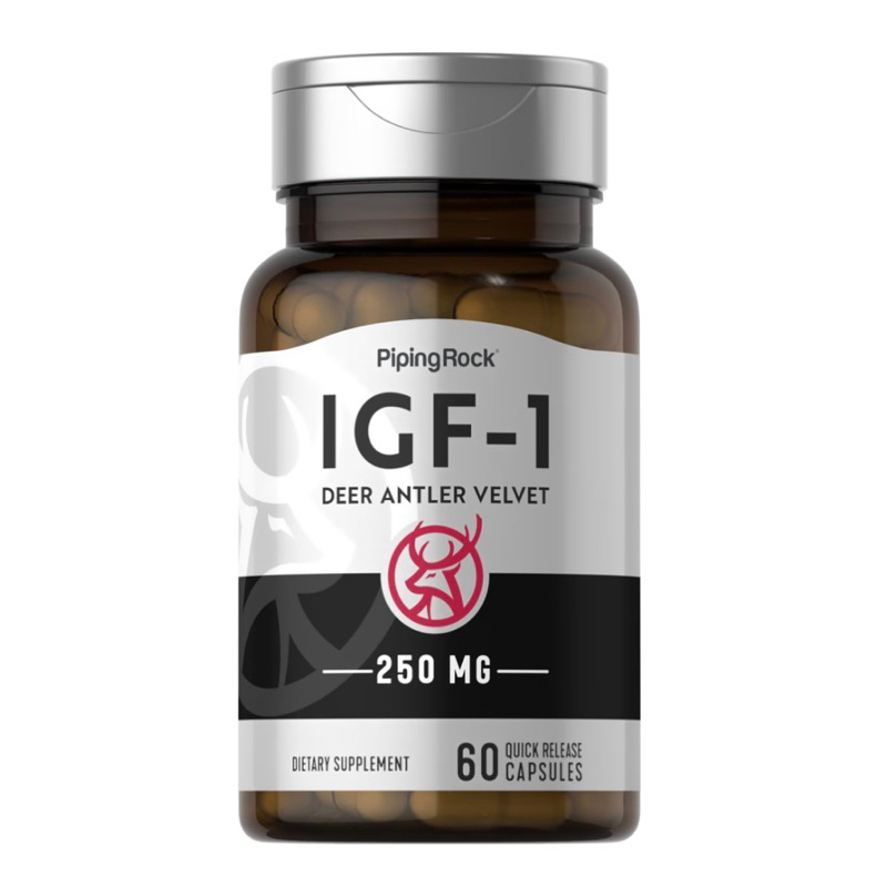 🔥พร้อมส่ง🔥 IGF-1 Deer Antler Velvet, 60 แคปซูล (exp.12/25) เขากวาง Growth​ hormone​ โกรทฮอร์โมน​
