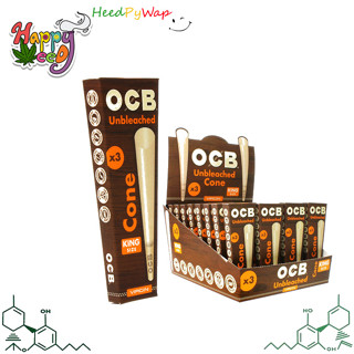 OCB  Pre-roll ม้วนสำเร็จ 3 ชิ้นต่อกล่อง มี Premium / Vergin