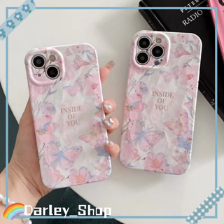 🔥สไตล์ใหม่🔥เคสไอโฟน iphone 11 14 Pro Max ins ดอกไม้ขนาดเล็ก เล็กและสด ป้องกันการตก เคส iphone 12 13 Pro Case for iPhone