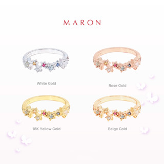 [Pre-Order] MARON - Nine Lucky Stars Eternity Ring (กรณีสินค้าไม่มีไซซ์ สั่งทำ 14-20 วันทำการ)