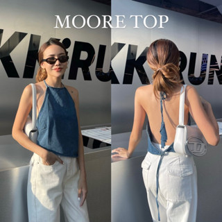 JARIN | MOORE TOP เสื้อยีนสืโชว์หลังแซ่บๆของตัวแม่