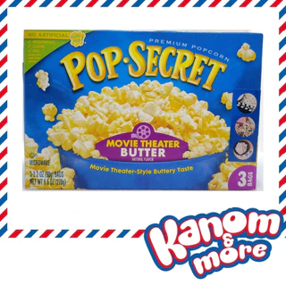 🍿 PopSecret 🍿 (ป๊อปซีเคร็ต) [Exp:1/2027] ไมโครเวฟป๊อปคอร์น ผลิตจากเมล็ดข้าวโพดแท้ นำเข้าจากอเมริกา