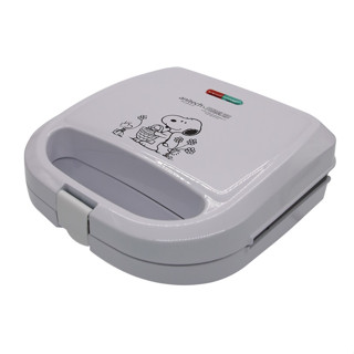 (SNP-SSW750-WH) Sandwich Maker (เครื่องทำแซนวิช) ANITECH ลายลิขสิทธิ์ Snoopy 750W ทำแซนวิช 2 คู่  (White) -2Y ของแท้