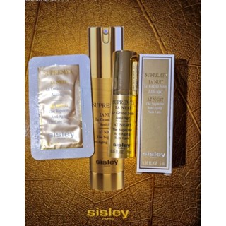 (Exp.12/2025) SISLEY SUPREMŸA LA NUIT 5ml+Lotion 1.5ml (50ml. 24,500B)