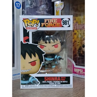 Funko Pop! : Fire Force - Shinra with Fire [ กล่องสินค้า - 7/10 ]