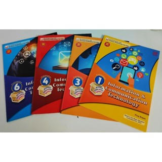 หนังสือแบบเรียน Primary Education Smart Information and Communication Technology series is specially designed