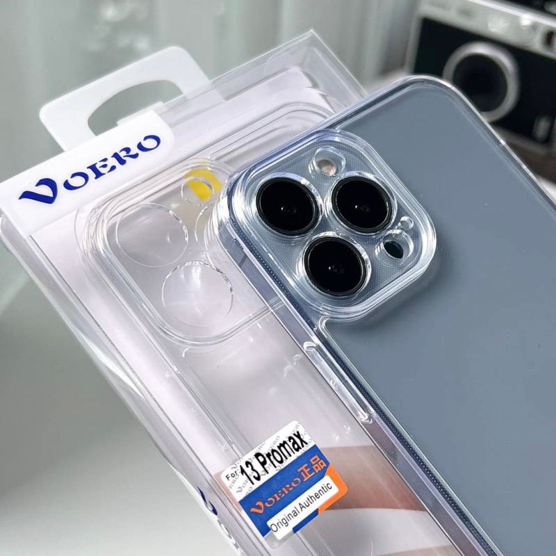 [i16] พร้อมส่ง🏡E5S4&T2&T3 รวมเคสใสคลุมกล้อง Voero สำหรับ iPhone เคสไอโฟน ล็อคกล้อง 15plus,16Pro,16Plus,16Promax