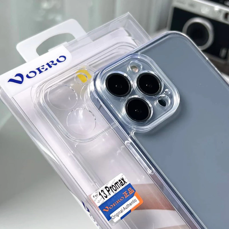 [i17] พร้อมส่ง🏡E5S4 รวมเคสใสคลุมกล้อง Voero เคสคลุมกล้อง For iPhone เคสไอโฟน ล็อคกล้อง 16Pro,16Plus,17Pro,17Promax