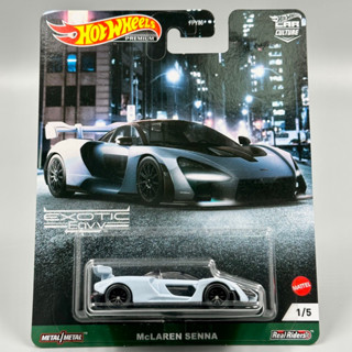 Hotwheels Premium | Mclaren Senna สเกล 1:64