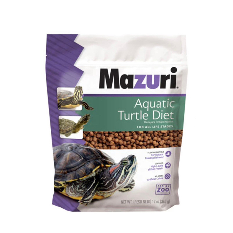 MAZURI aquatic turtle diet อาหารเต่าน้ำมาซูริ (แพ็คเกจ 200กรัม)