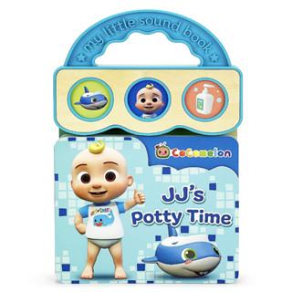 Cocomelon JJs Potty Time 3-Button Potty Training Sound Board Book Board book