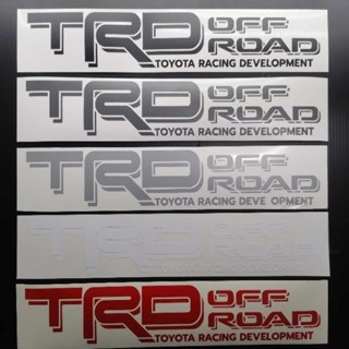 สติ๊กเกอร์ TRD OFF ROAD งานตัดไดรคัทPVC