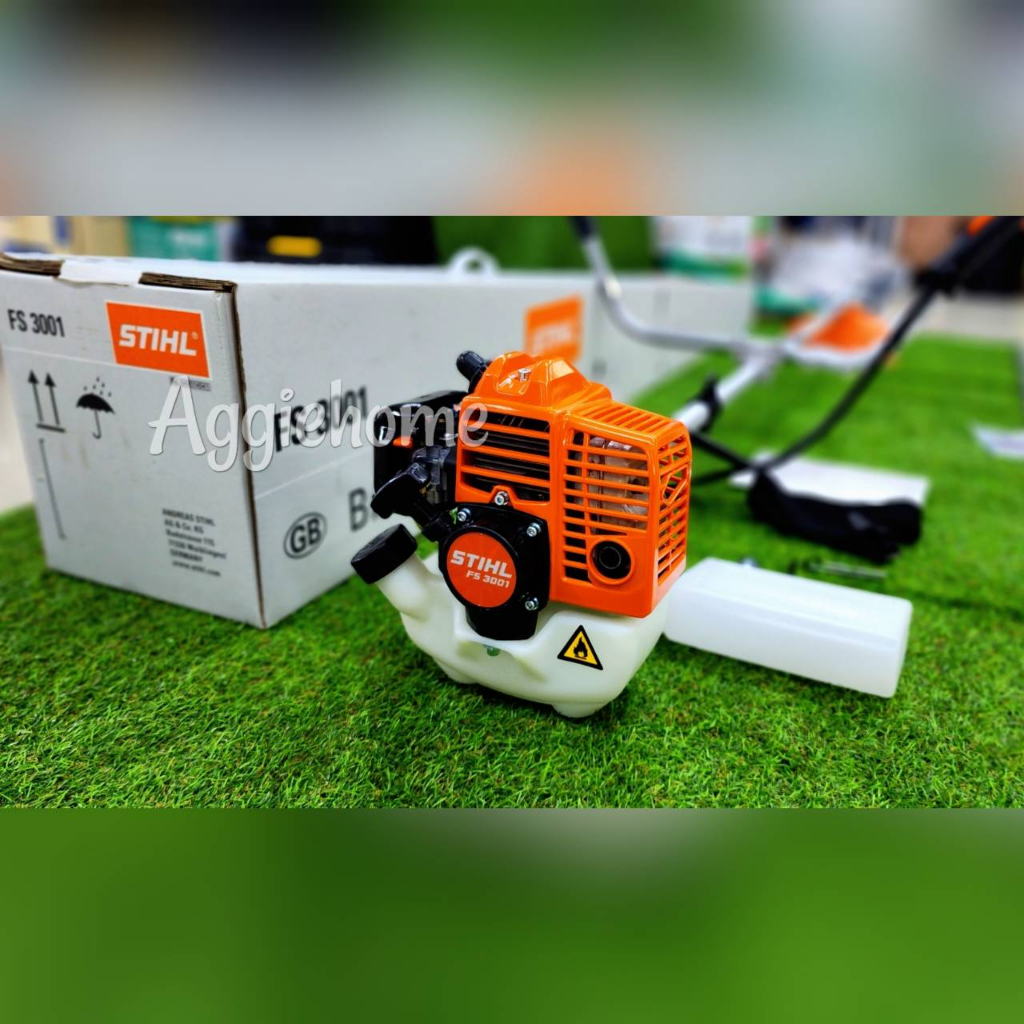 STIHL เครื่องตัดหญ้า รุ่น FS3001 เครื่องยนต์ 2จังหวะ 1แรงม้า ความเร็วรอบ 7500รอบ/นาที สะพายบ่า ข้อแข