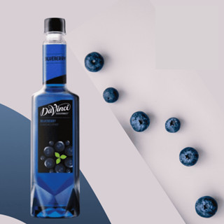 [บ้านกาแฟ] Davinci Gourmet Blueberry Syrup ดาวินชี่ ไซรัป บลูเบอร์รี่ 750 ML.