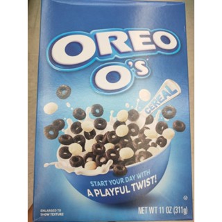 Post Oreo Os Cereal ซีเรียลอบกรอบรสช็อคโกแลต และรสวานิลลา 311 กรัม