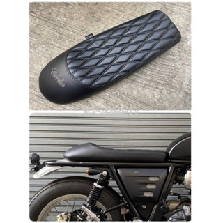 เบาะแต่ง Diabolus ตูดมดลายข้าวหลามปักท้าย For Royal Enfield Intersepter 650 &amp; GT650