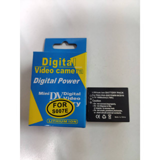 แบตเตอรี่กล้อง Panasonic Digital Camera Battery รุ่น CGA-S007 /DMW- BCD10