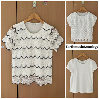 เสื้อผู้หญิงแบรนด์ Earthmusic&amp;ecologyแท้💯%มือ2