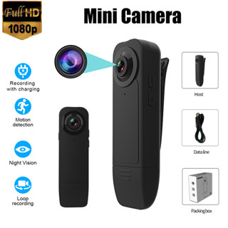 ใหม่ Wearable HD 1080P Min กล้องบันทึกวิดีโอพร้อม Night Vision Motion Detection กล้องรักษาความปลอดภัยขนาดเล็กสำหรับ Home