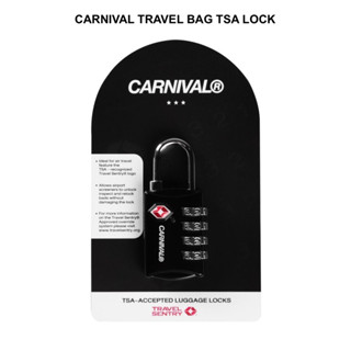 CARNIVAL TRAVEL BAG TSA LOCK